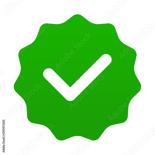 WhatsApp verified icon green photo