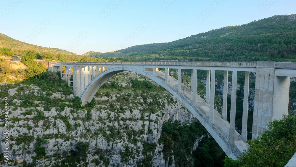 Verdon Natural Regional Park in Südfrankreich Verdon Natural Regional Park in Südfrankreich