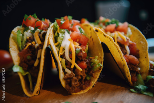 Wallpaper Mural Tacos, generative ai Torontodigital.ca
