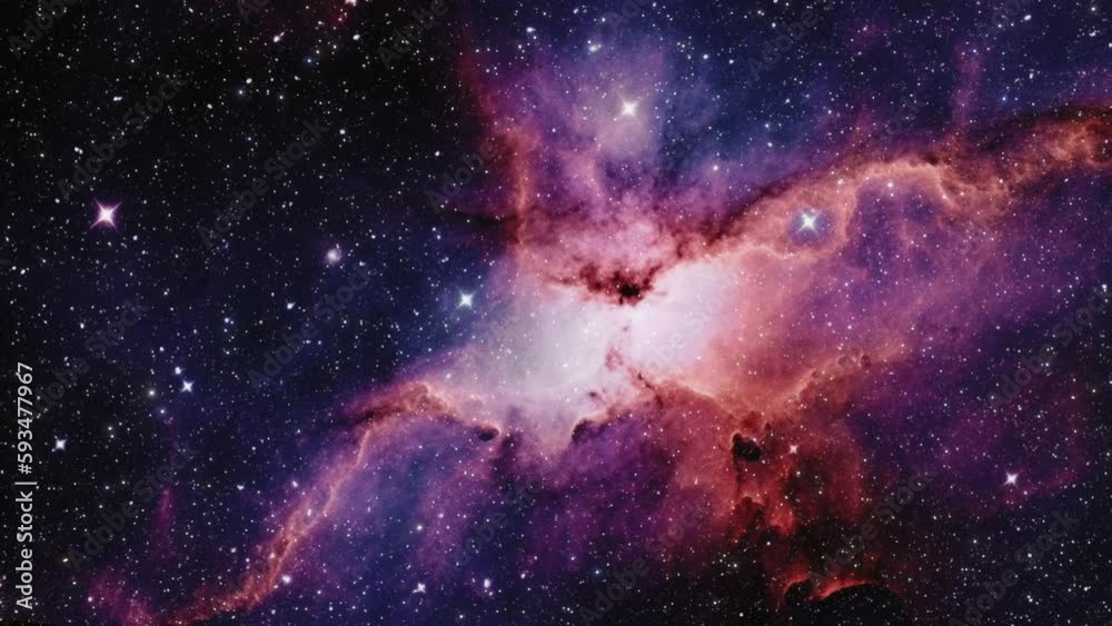  Flying through Space in Cosmic Science Fiction Animation