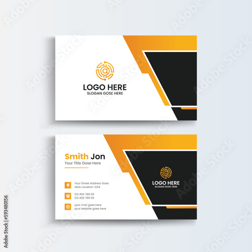  Minimal Individual Business Card Layout. Crypto service Company business card design. Modern red, yellow, blue, green, colour personal card design