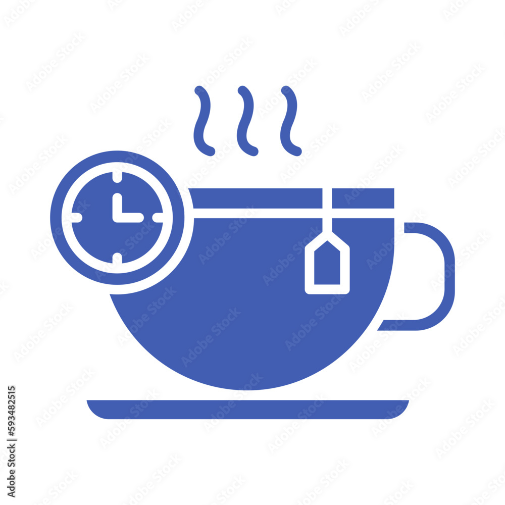 Tea Time Icon Tea Time Icon