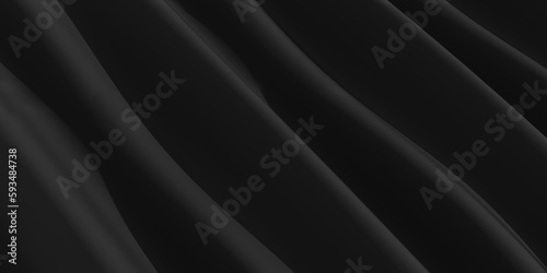 steel and cement material Wave pattern texture wavy fabric old material texture 3D illustration