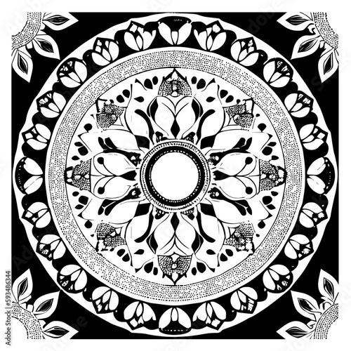 Floral Mandalas Are the Perfect Way to Unwind