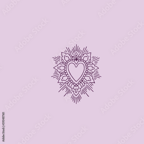HIGH QUALITY SACRED HEART JESUS VECTOR FOR T-SHIRT, TATTOO AND HOME WALL DESIGN