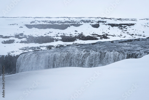 Dettifoss in winter, Iceland