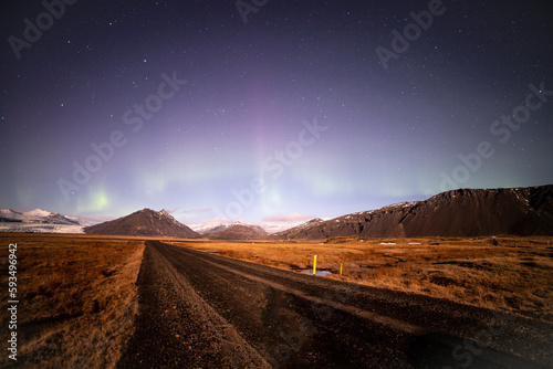 Nothern Lights next to Hofn, Iceland
