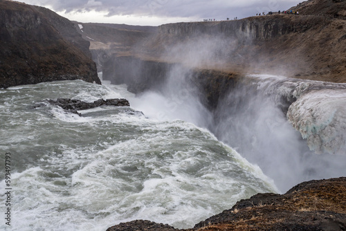 Gullfoss Waterfall, Iceland