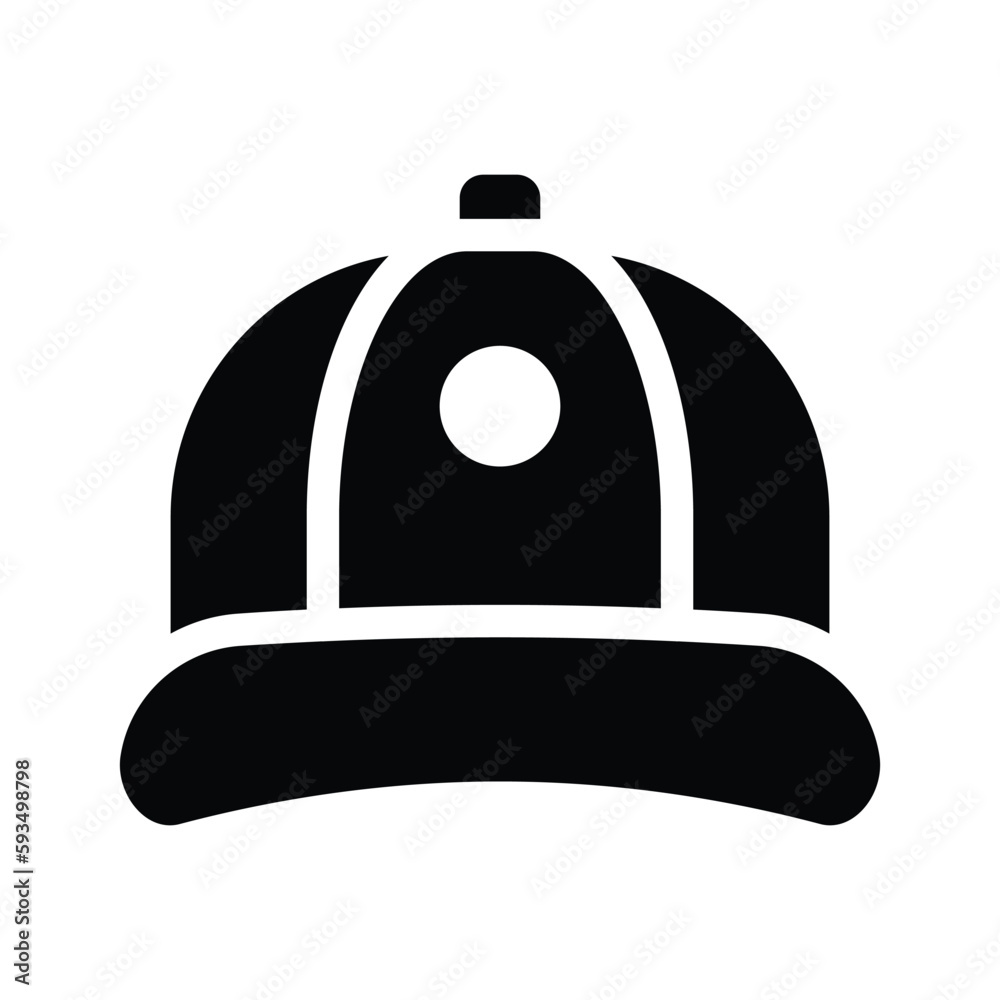 cap solid icon illustration vector graphic cap solid icon illustration vector graphic
