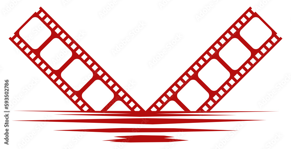 Silhouette of the Bloody Filmstrip Sign for Movie Icon Symbol with Genre Horror, Thriller, Gore, Sadistic, Splatter, Slasher, Mystery, Scary or Halloween Poster Film Movie. Format PNG Silhouette of the Bloody Filmstrip Sign for Movie Icon Symbol with Genre Horror, Thriller, Gore, Sadistic, Splatter, Slasher, Mystery, Scary or Halloween Poster Film Movie. Format PNG