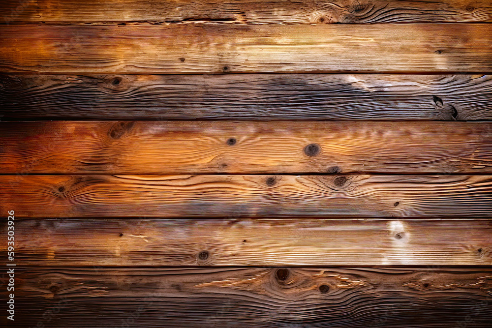 Naklejka premium Distressed wooden background