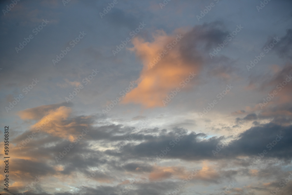 Fototapeta premium clouds at sunset