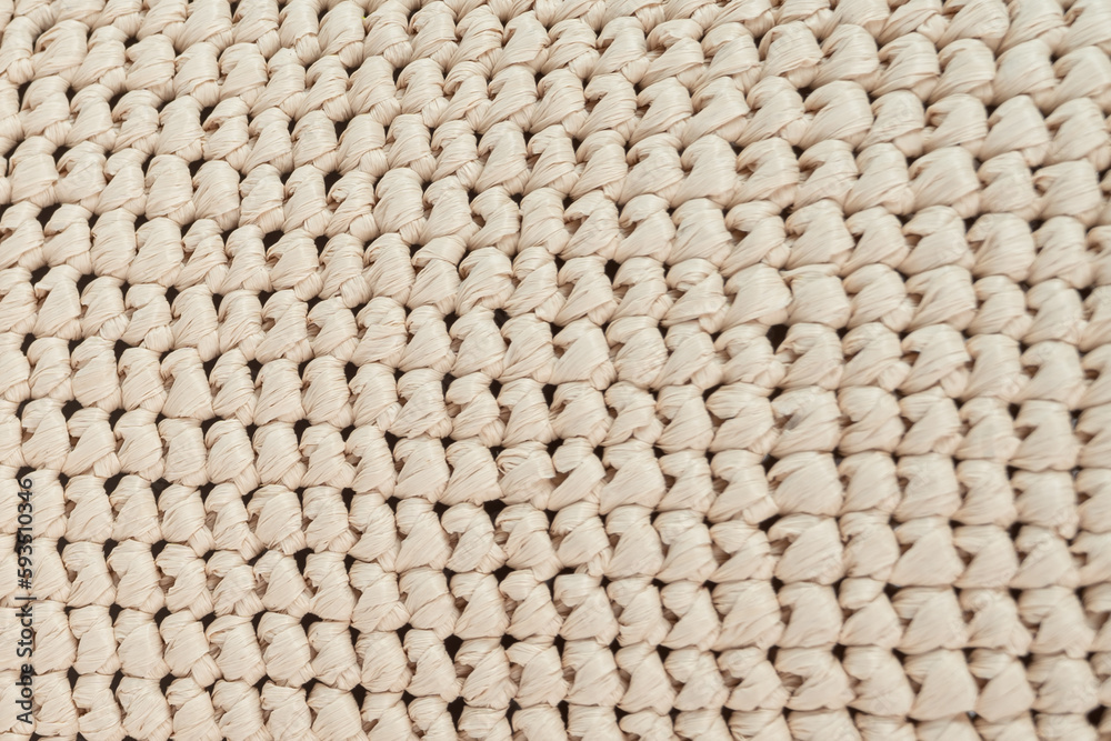 Beige raffia background. Wallpaper background Beige raffia background. Wallpaper background