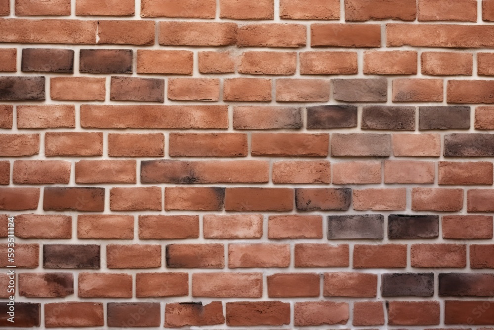 Authentic Brick Wall Texture Background for Your Designs, Generative AI Authentic Brick Wall Texture Background for Your Designs, Generative AI