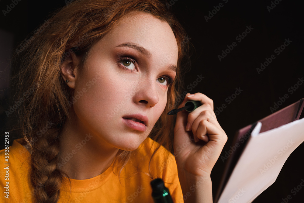 Obraz premium Home makeup