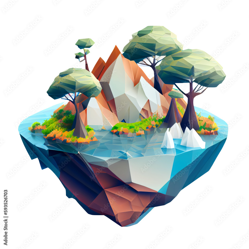 floating island icon