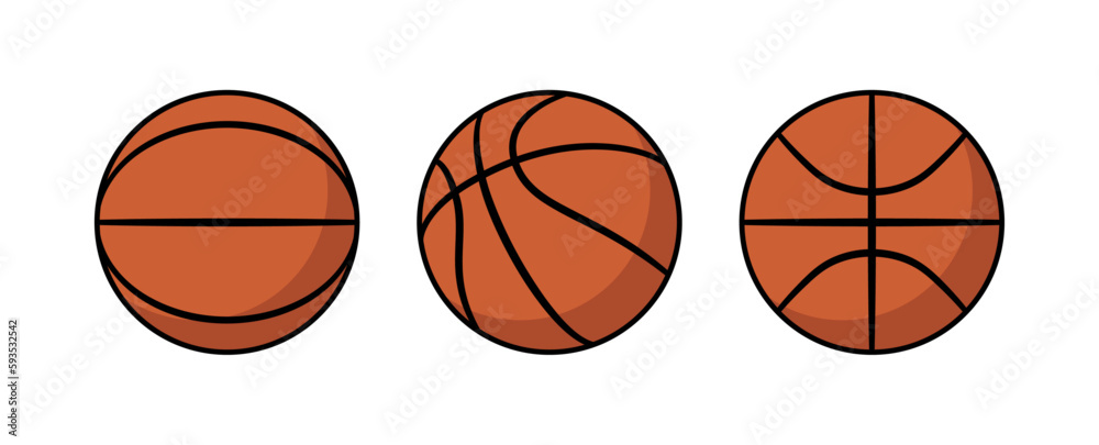Basketball Balls Set