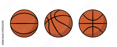 Basketball Balls Set © Kateryna