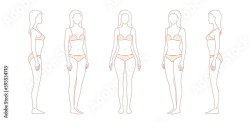 Obraz na plátně Woman body