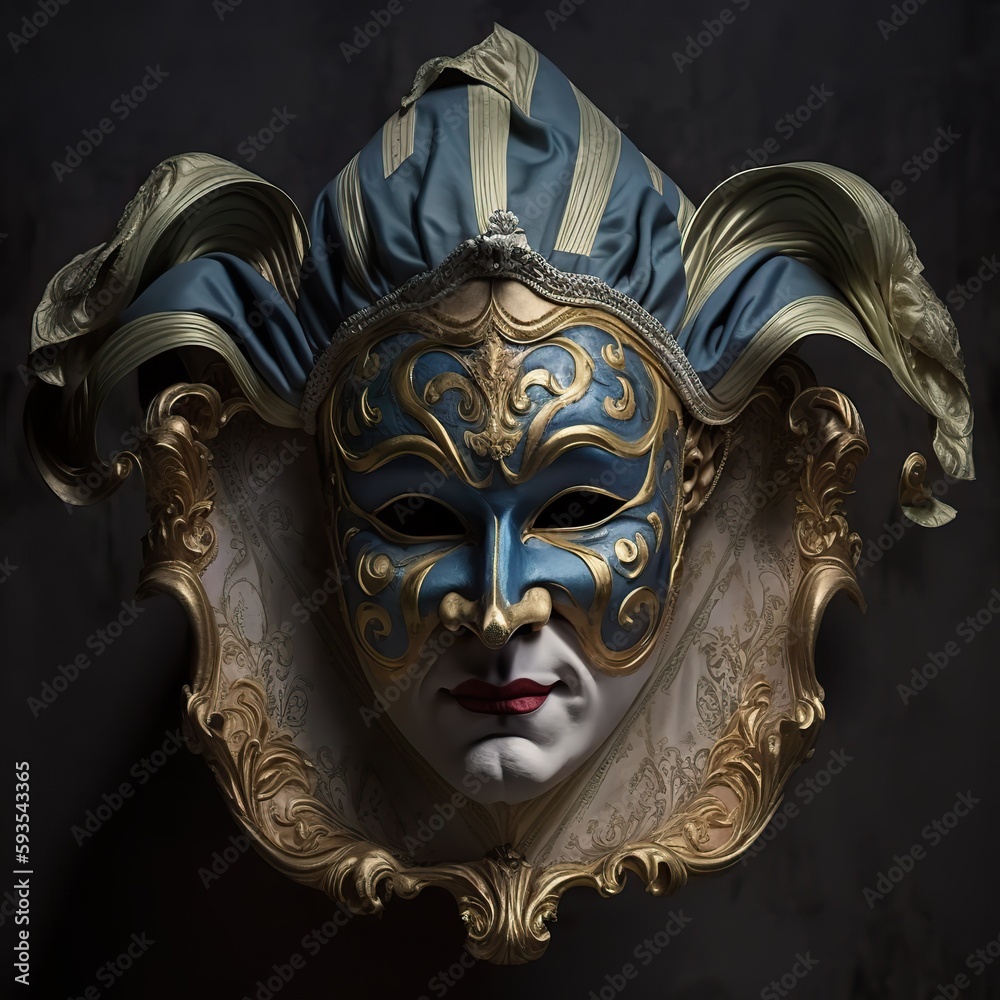 Generative ai theater carnival mask