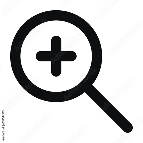 zoom in icon