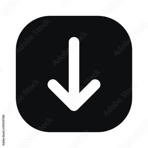 down arrow icon