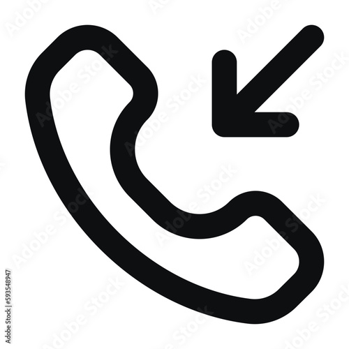 incoming phone call icon