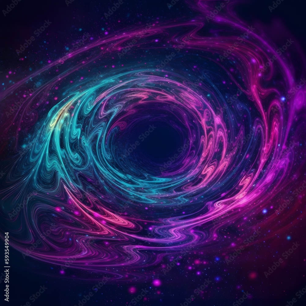 abstract background with galaxy circles, generated Ai abstract background with galaxy circles, generated Ai