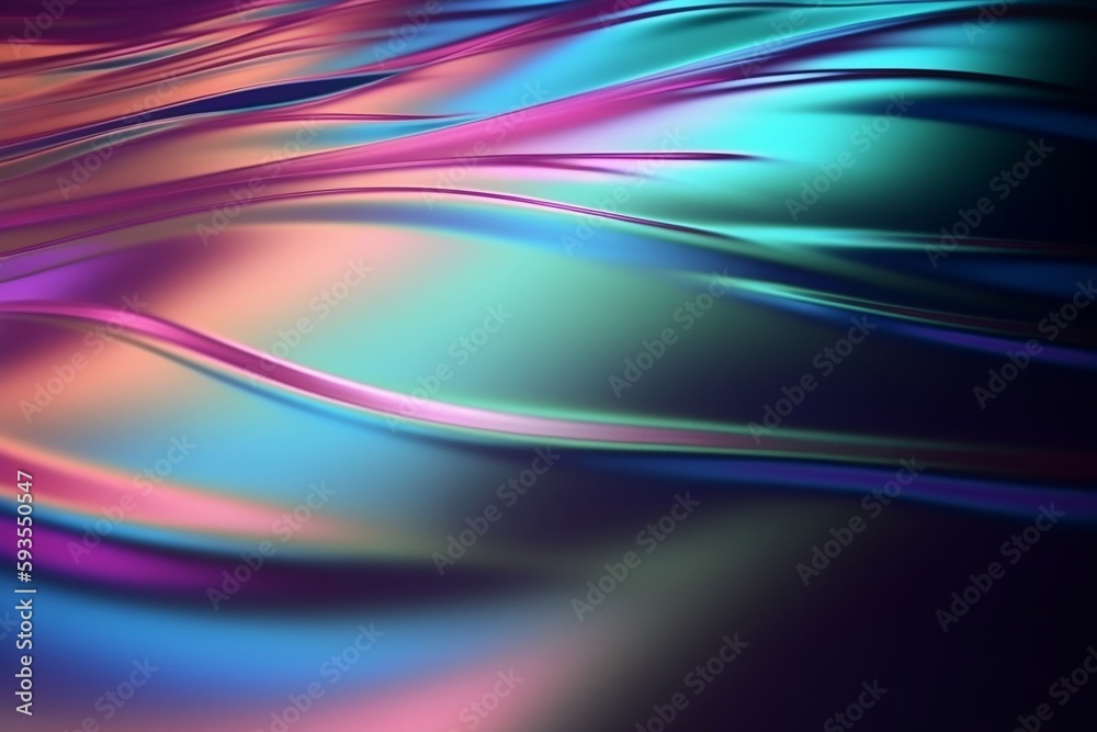 minimalist gradient foil holographic digital background. generative AI minimalist gradient foil holographic digital background. generative AI