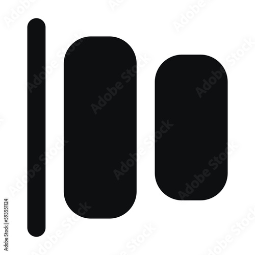 horizontal align left icon