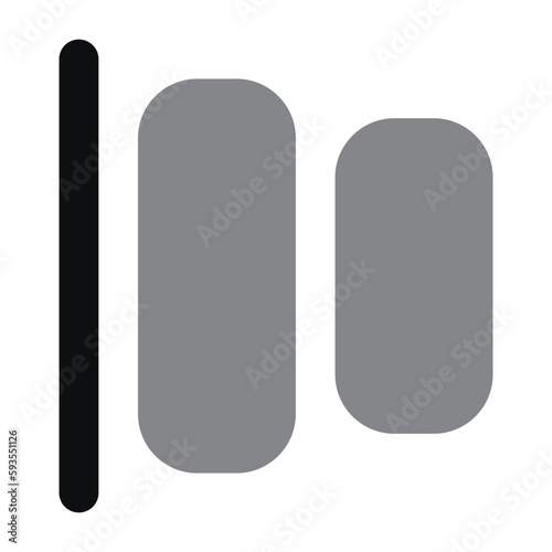 horizontal align left icon