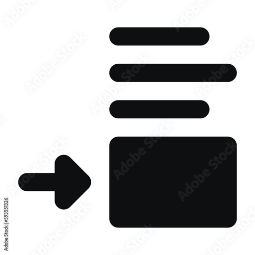 space after paragraph icon