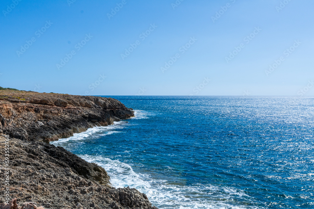Beautiful seascape on the island of Mallorca