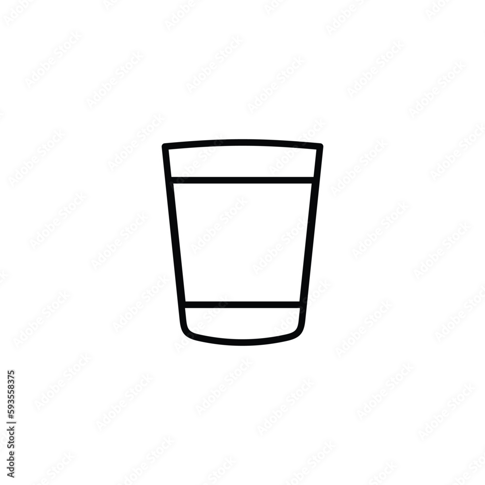 Drink icon design with white background stock illustration Drink icon design with white background stock illustration