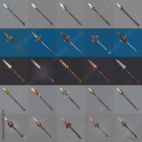 set of spear