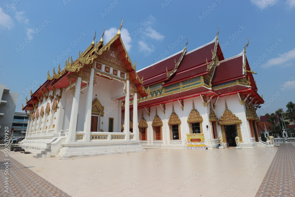 Naklejka premium タイの仏教寺院