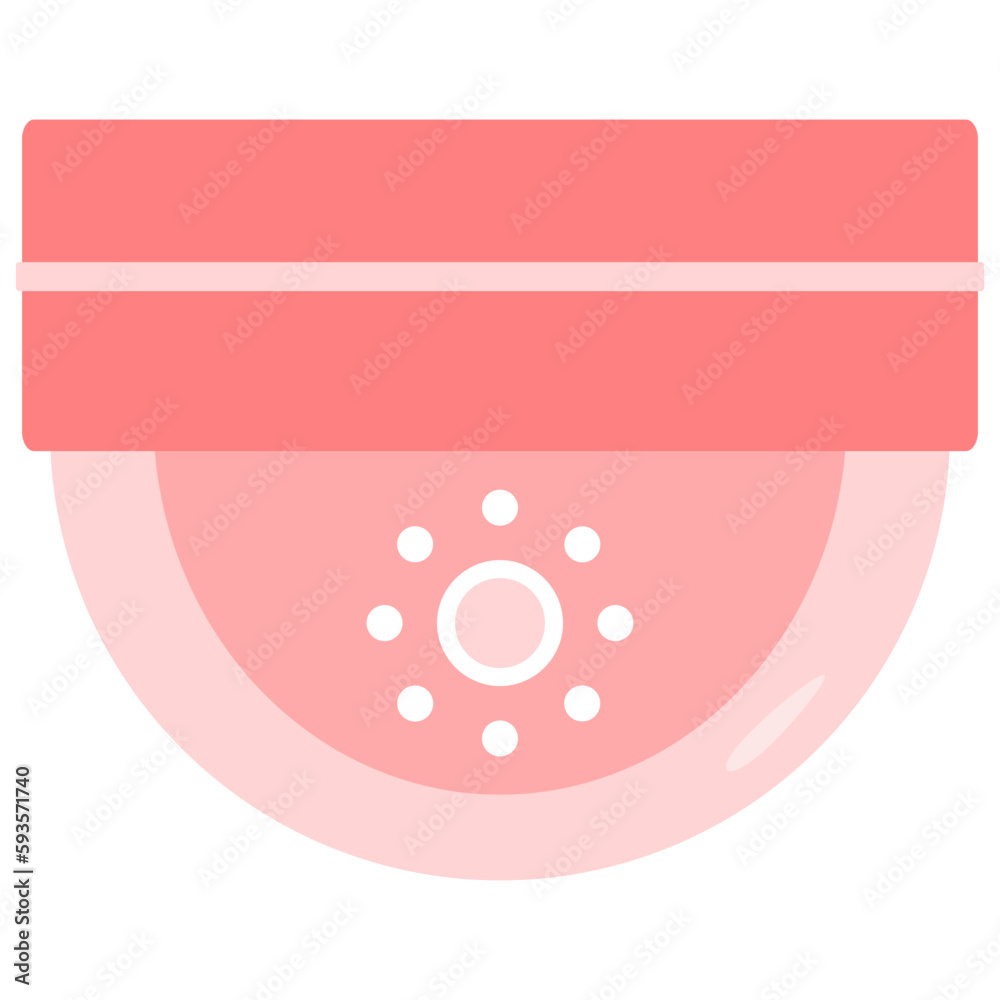 Pink Color Dome Camera Design Pink Color Dome Camera Design