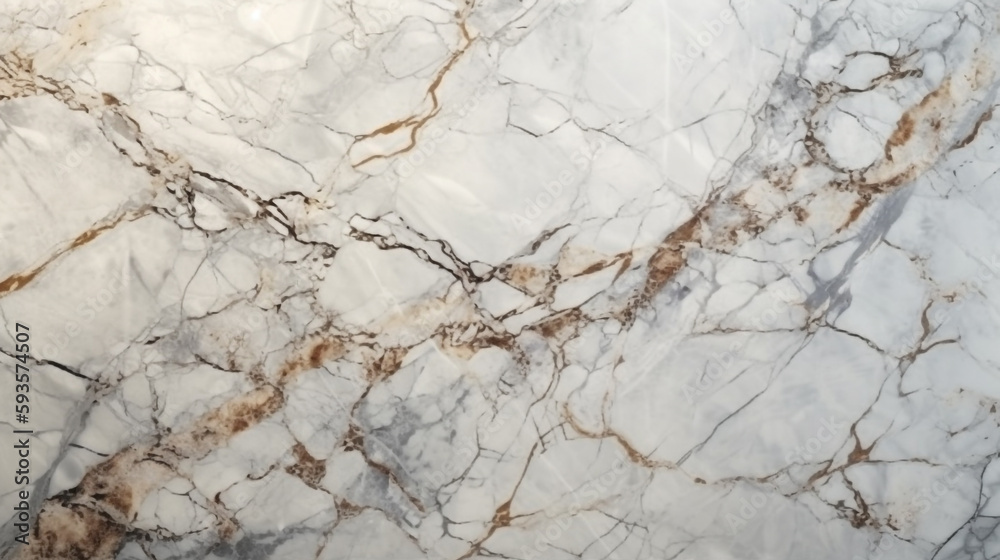 a marble wall with gold and white streaks. Generative Ai a marble wall with gold and white streaks. Generative Ai