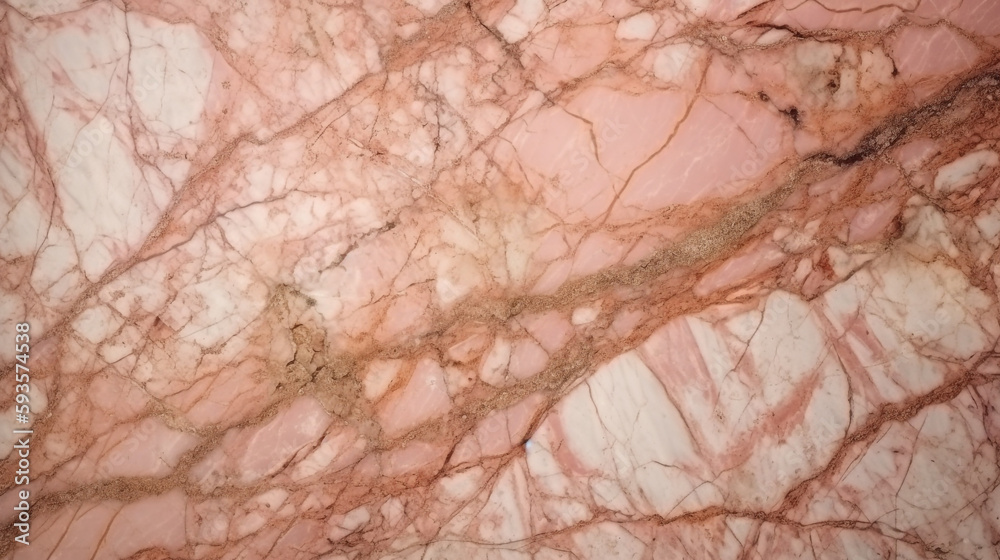 close-up of pink marble surface, texture. Generative Ai close-up of pink marble surface, texture. Generative Ai
