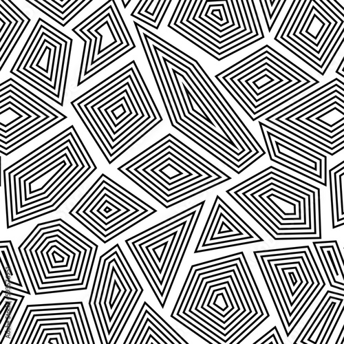 Polygonal Geometric Seamless Pattern