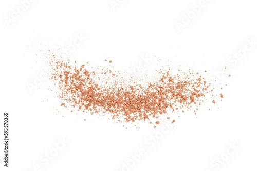 Wallpaper Mural Powder and for the face scattered. Powder texture on a white background. Torontodigital.ca