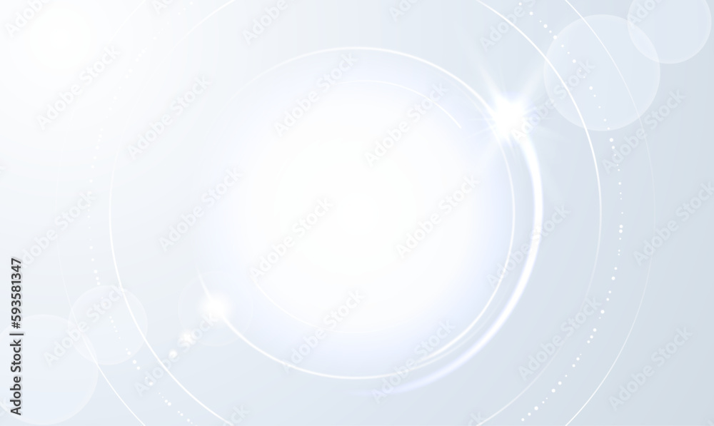 white light glowing abstract background