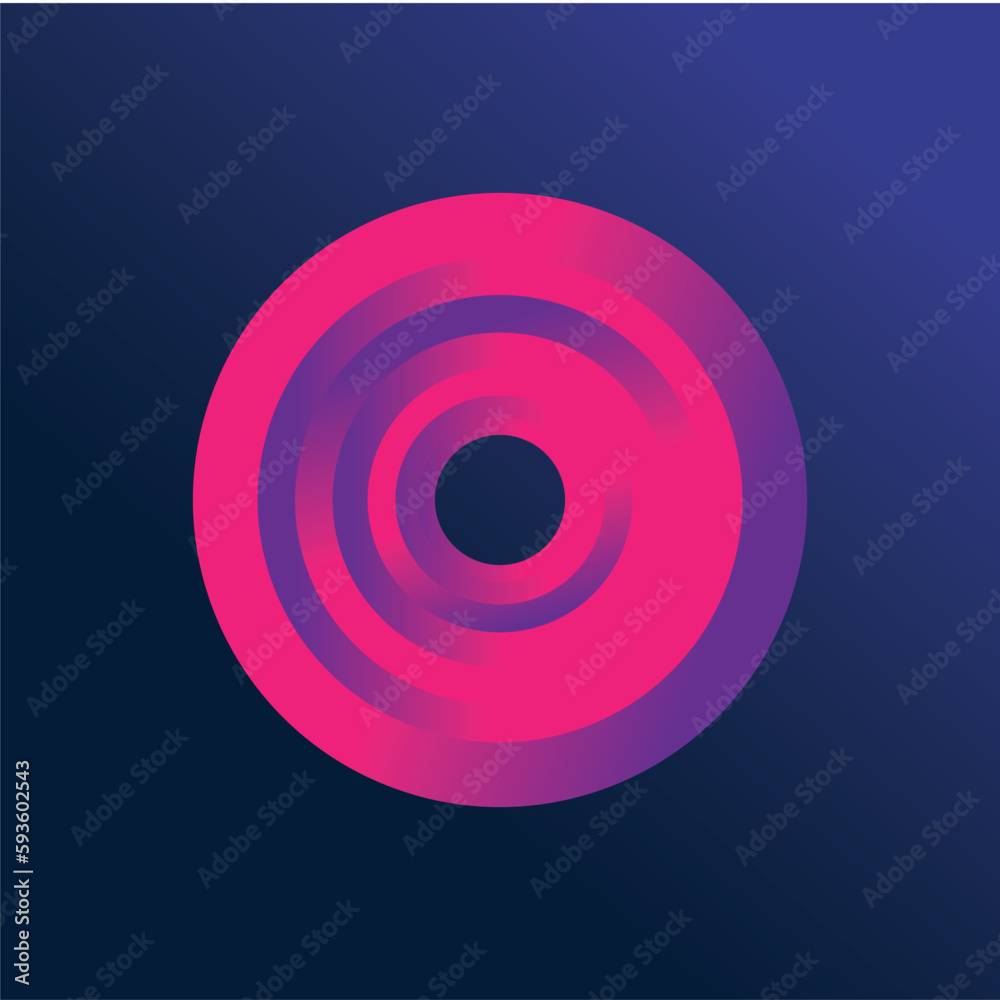 Abstract background with circles Abstract background with circles