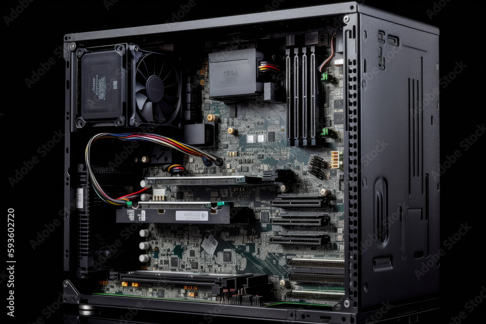 computer concept created with Generative AI technology