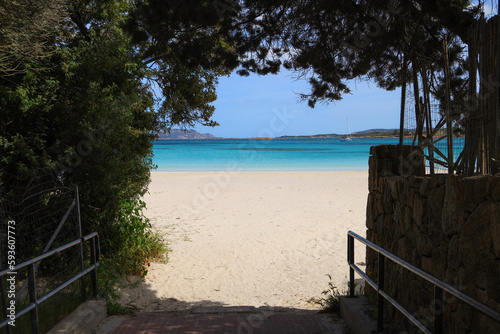 Way to the beach Capo Ceraso  Sardinia