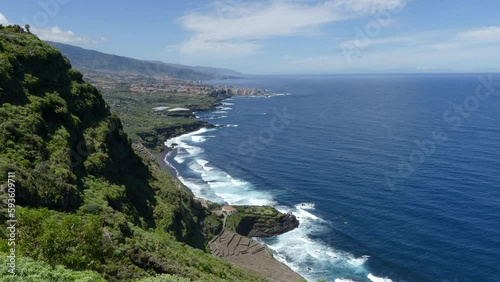 Wallpaper Mural beautiful Tenerife ocean beach Torontodigital.ca