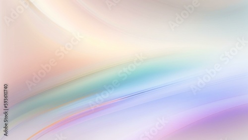 Soft pastel colors abstract art, texture of sketched lines floating in feathered empty colorful background, concept for design, generative ai