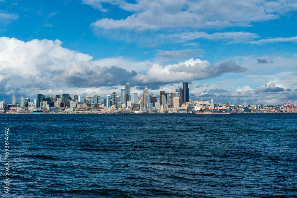 Seattle Cloudy Sky 2 Seattle Cloudy Sky 2
