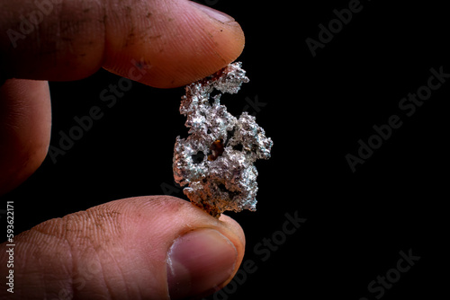 palladium nugget, a precious native metal
