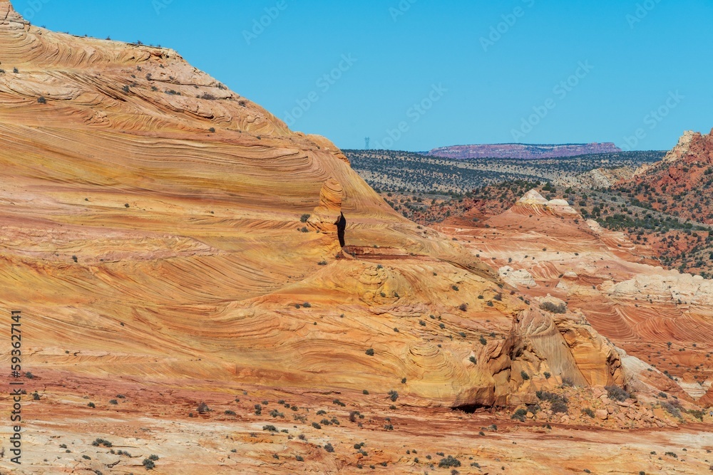 Coyote Buttes North and the Vermilion Cliffs National Monument in Arizona, USA